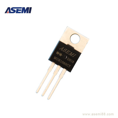 ASEMI快恢复二极管MURF1060CT 深圳市强元芯电子高品质电子元器件推荐